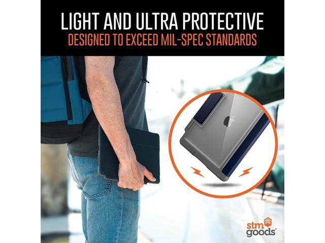 STM Dux Plus for iPad Air 11' (M3 2025, M2 2024/10.9' 5th/ 10.9' 4th Gen): Ultra Protective, Lightweight with Clear Back, Apple Pencil Holder,...