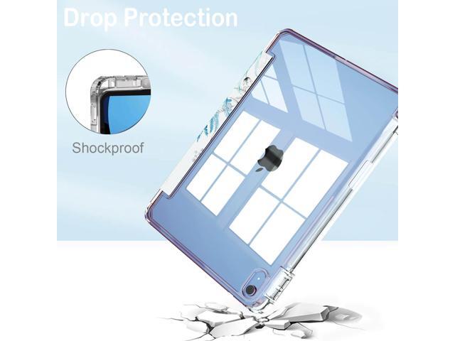 Feams Case for iPad (A16) 11th Generation 11 Inch 2025, iPad 10th Generation 10.9 Inch 2022, Slim iPad A16 Case Clear Back Cover with Pencil Holder...
