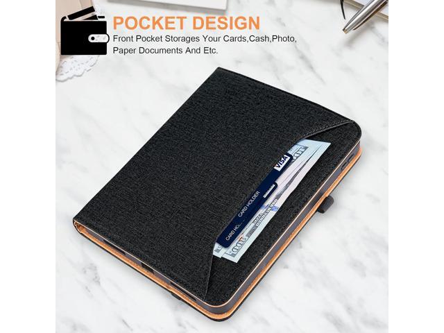 for iPad A16 Case 11 Inch 2025,Cover for iPad 10th 11th Generation Case with Pencil Holder,Black