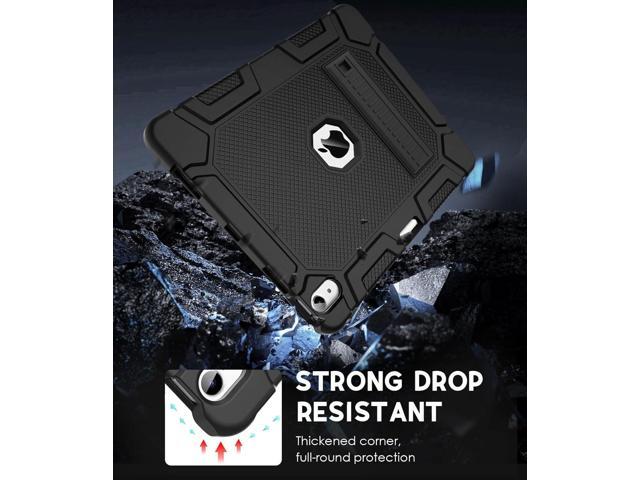 Case for iPad Air 13-inch (M3/M2) 2025/2024, [Built-in Pencil Holder] Heavy Duty Shockproof Rugged Protective Case for 13 inch iPad Air (2025/2024...