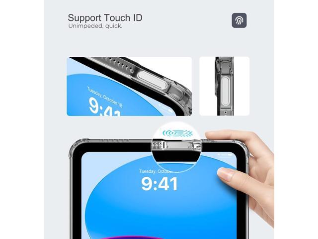 MoKo Clear Case for iPad (A16) 11th Generation 2025 11-inch/10th Generation 2022 10.9 inch, Lightweight Soft TPU, Anti-Scratch Ultra Clear Tablet...