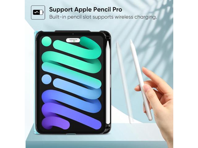 Fintie Folio Case for iPad Mini 7 (A17 Pro, 7th Generation) 2024 / iPad Mini 6 (6th Gen) 8.3 Inch, Multi-Angle Smart Stand Cover with Pencil Holder...