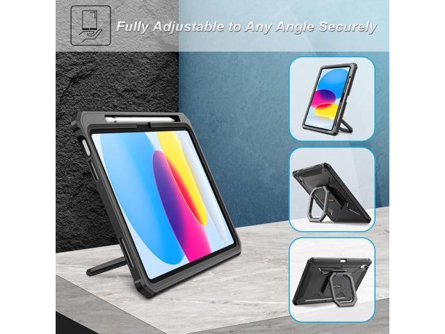 Fintie Case for iPad (A16) 11th Generation 11 Inch (2025), iPad 10th Generation 10.9 Inch - [Tuatara Magic Ring] 360 Degree Rotating Stand...