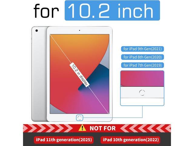 ZenRich Shockproof Case for iPad 9th/8th/7th Generation 10.2 inch 2021/2020/2019, Heavy Duty Rugged Case with Pencil Holder/360° Rotating...