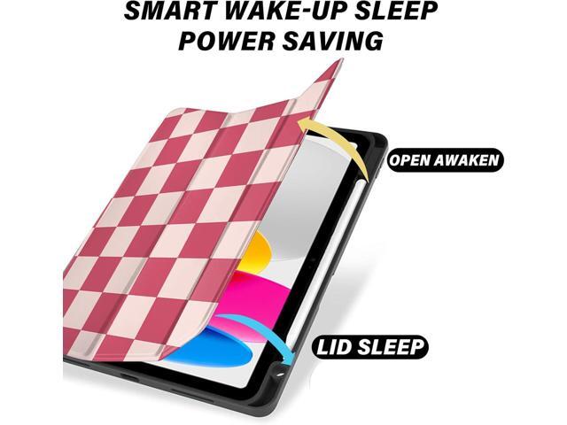 Compatible with iPad (A16) 11th Generation 11 Inch 2025,10th Generation Case 2022,iPad 10.9 Inch Case Pencil Holder Soft Back Auto Sleep/Wake Cover...