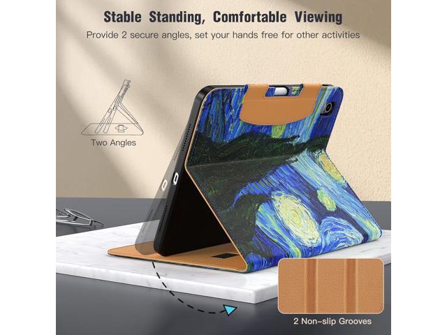 MoKo for iPad (A16) 11th Generation Case 11 inch 2025, iPad 10th Generation Case 10.9' 2022 with Pencil Holder & Pocket, Premium Leather Folio...
