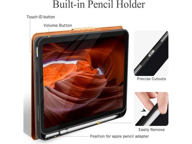auaua Case for iPad (A16) 11th Generation 11 Inch 2025, iPad 10th Generation 10.9 Inch 2022, with Pencil Holder, Auto Sleep/Wake, Adjustable Stand,...