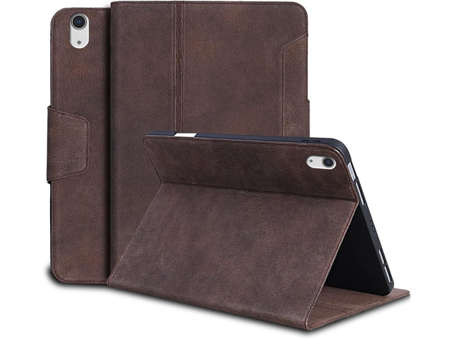Gexmil Leather Case for iPad (A16) 11th Generation 11 Inch 2025, iPad 10th Generation 10.9 Inch 2022,Protective Cover with Pencil Holder,Magnetic...