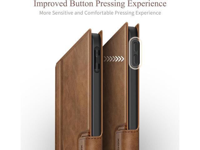 Antbox Case for iPad Air 13 Inch 2025 M3 /2024 M2, Premium Vegan Leather, Fully Supports Pencil Pro and Pencil (USB-C), Auto Sleep/Wake, Built-in...