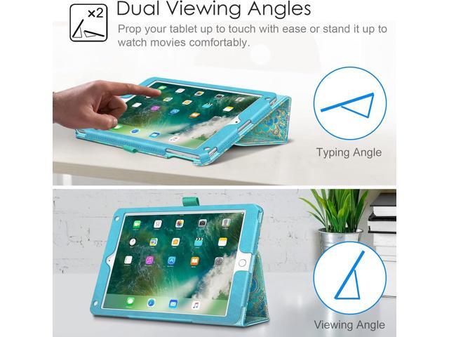 Fintie Folio Case for iPad 6th / 5th Generation (2018/2017), iPad Air 2 / Air 1 (9.7 Inch) - [Corner Protection] Premium Vegan Leather Stand Cover,...
