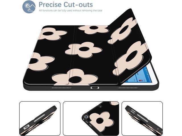Case for iPad 9th/ 8th/ 7th Generation 10.2 inch 2021/2020/ 2019, Protective Case with Pencil Holder, Auto Wake/Sleep Trifold Smart Stand Cover for...