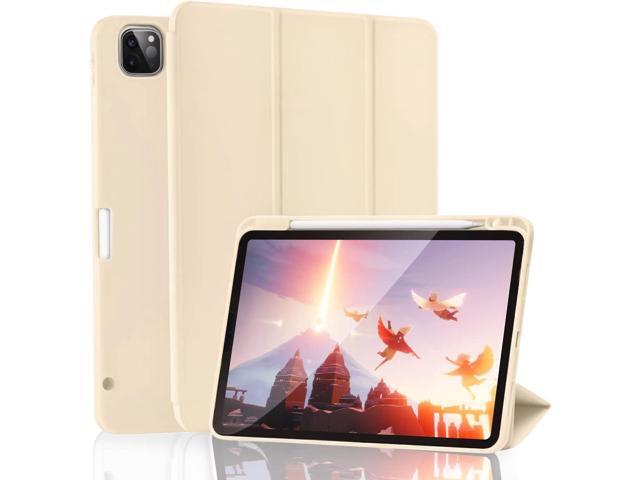 SIWENGDE Cases for iPad Pro 12.9 Case 6th/5th/4th Generation (2022/2021/2020) with Pencil Holder [Apple Pencil Wireless Charging] Soft TPU Smart...