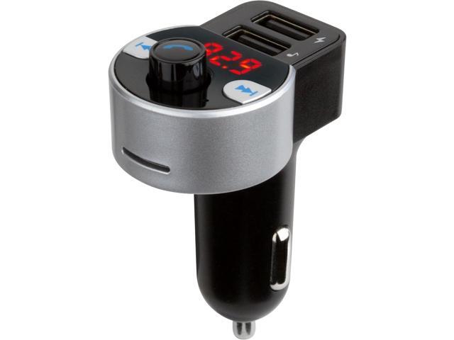 Scosche SBTFM4-XCES0 Select Bluetooth 5.0 FM Transmitter w/ Dual USB Charger Ports, & Digital LED Display, Wireless Radio Bluetooth Audio Adapter,...
