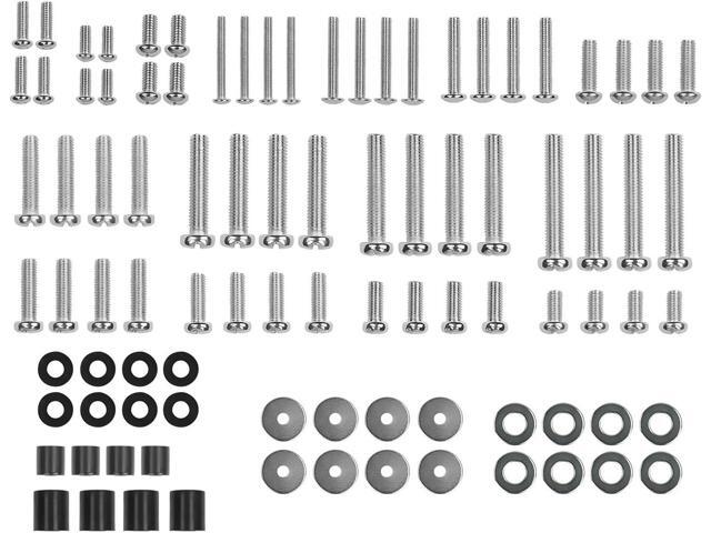 Mount-It! TV Mounting Hardware Kit, Universal VESA Wall Mount Screw, Washer, Spacer Pack (M4 M5 M6 M8) for TV and Monitor Mounting