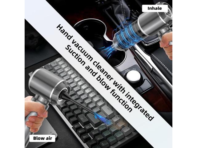 Handheld Vacuum Cleaner, 28000Pa 4 in 1 Handheld Vacuum Cordless, Brushless Motor, One-Touch Dust Removal, 3 Speeds Car Vacuum Cleaner Portable...