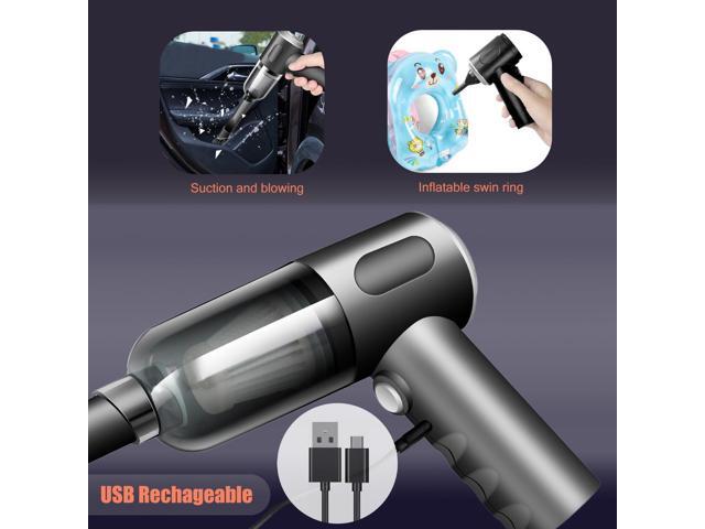 XBllcyiv Mini Vacuum Cleaner for,2 in 1 Keyboard Vacuum Cleaner Wireless Handheld,Car Vacuum with Brushless Motor High Power 120W Rechargeable Easy...