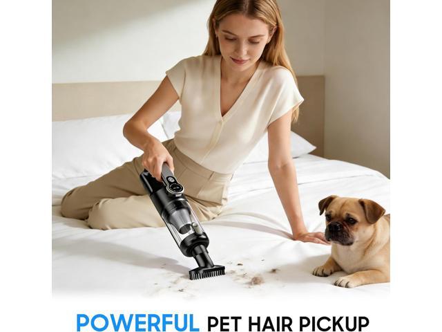 LIMIOCASA Cordless Car Vacuum Cleaner, Handheld Vacuum for PCar Detailing & Pet Hair, Portable Mini Vacuum for Home, Car Interior, Rechargeable...