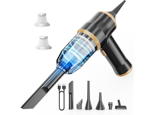 BELIBUY Mini Car Vacuum 15000Pa Portable Cordless Handheld Vacuum Cleaner and Air Duster with 2 Filter for Car, Sofa, Office, Pet, Home