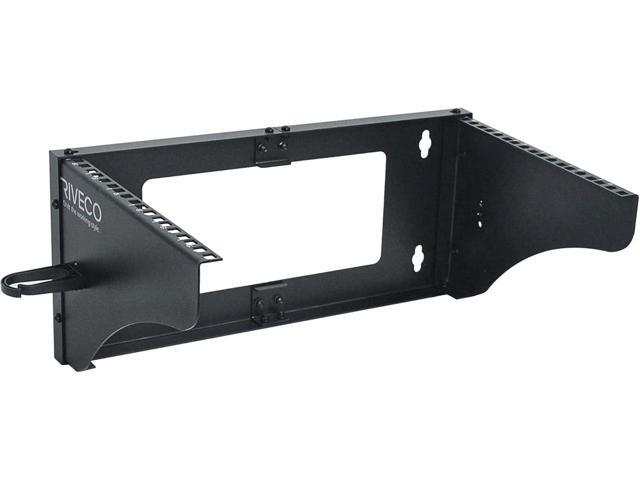 RIVECO 6U Wall Mount Rack for Network Reinforced Heavy Load 66LBS Small Server Racks Vertical & Horizontal Mounting for 19 inches IT & Studio...