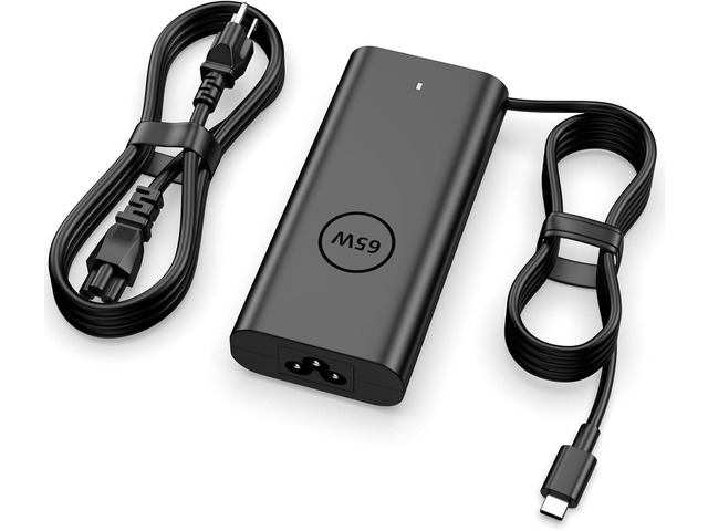 65W New Slim USB C Charger Compatible with Dell 14 16 Plus DB16250 DB16255 DB14250 DB04250 DB06250, 14 16 Plus 2-in-1 DB06250 DB04250 DB04255, Pro...