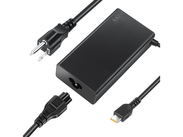 100W USB C Charger Compatible with Lenovo Yoga 9 9i 7 7i,ThinkBook 15 16,Yoga Slim 7 Pro ldeapad 5 Pro16 ADL100YLC3A SA11D52396 GX21J75543...