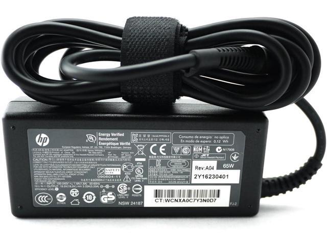 HP 65W 19.5V 3.33A AC Adapter,Battery Charger,Power Supply With Power Cord For HP 2000-bf69WM