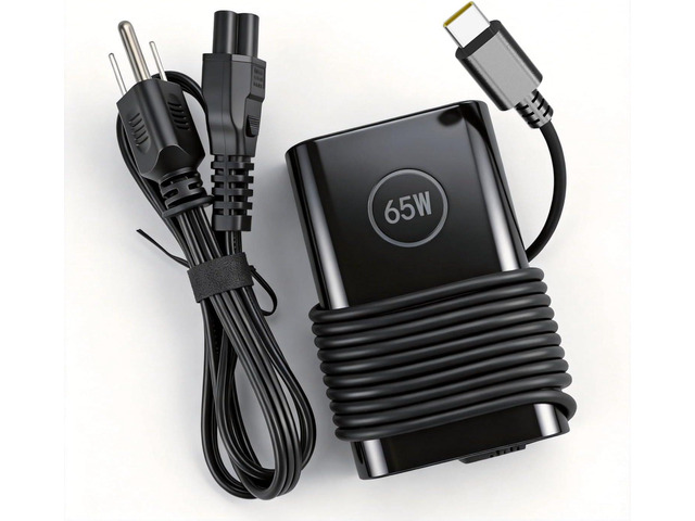 HNHTKJ 65W USB-C Laptop Charger Compatible with Dell Latitude 5420 5430 5300 5400 5520 5540 5400 7420 7430 7320 7410 7440 5530 5410, XPS 13 9360...