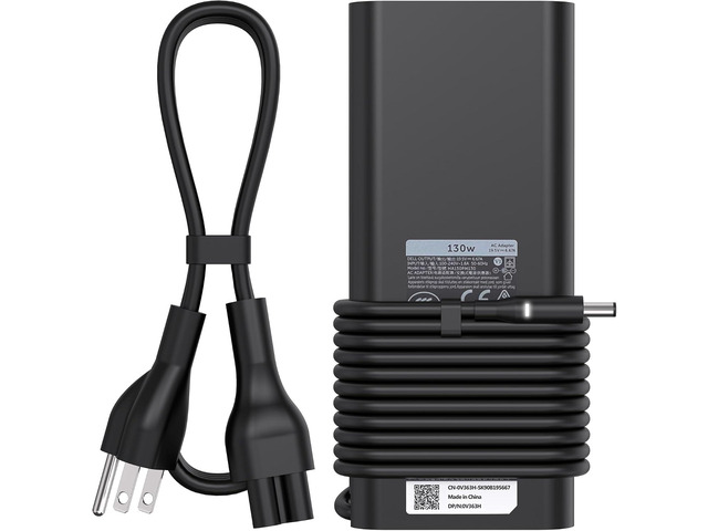 130W Laptop Charger Compatible with Dell XPS 15 9530 7590 9550 9560 9570 Precision M3800 5510 5520 5530 Inspiron 7347 7348 7459 HA130PM130...