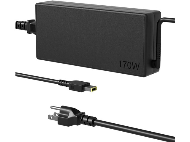 170W Laptop Charger Compatible with Lenovo LOQ 15 16 Thinkpad P1 P15 P16 P17 P50 P52 P53 P70 Extreme X1, Legion Slim 5 7 Y720 Y730 Y530 IdeaPad...