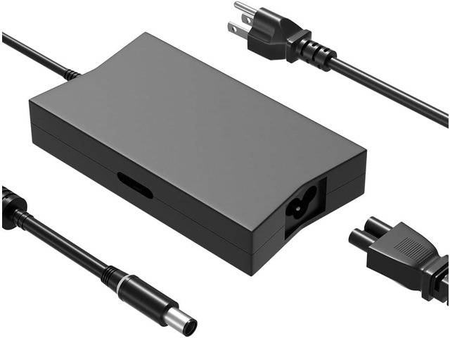 130W DA130PE1-00 LA130PM121 Charger Compatible with Dell Inspiron 14 15 Gaming, G3 G5 G7, Precision M4400 3530 XPS L701X L502x D6000 WD15 Docking...