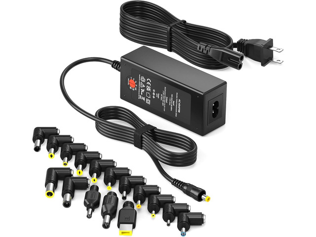 Zolt 65W 16Tips Universal Laptop Charger Power Supply AC Adapter for HP Lenovo Dell Asus Acer Samsung LG IBM Google Toshiba Sony Fujitsu Gateway...