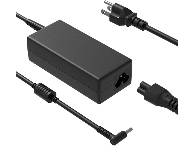65W 45W AC Charger Compatible with HP Notebook 17 17.3 Inch 17-y 17-by 17-bs 17-cp 17-ca 17-cn 17-x 17-p 17-ak 17z-y 17t-by 17t-cn 17z-cp 17z-ca...
