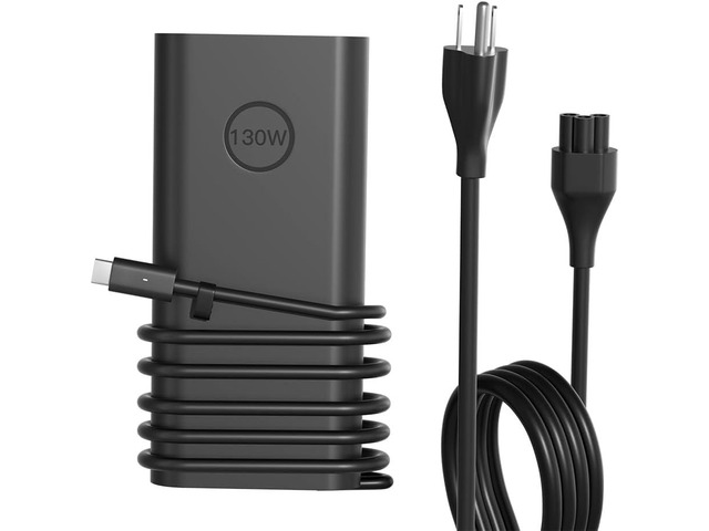 LRIOYS 130W USB-C Charger Compatible with Dell Pro Max 14 16 inspiron16 14 Plus Latitude 5511 5521 XPS 17 16 15 14 9730 9720 9710 9700 9640 9530...