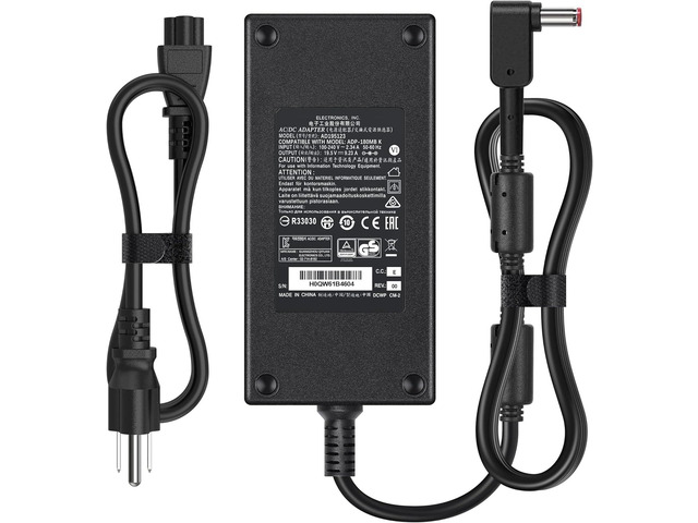 180W 19.5V 9.23A AC Charger Compatible with Acer Predator Helios 300 PH315-53 PH315-52 PH315-51, Nitro 5 AN515-58 AN515-57 AN515-55 AN515-54...