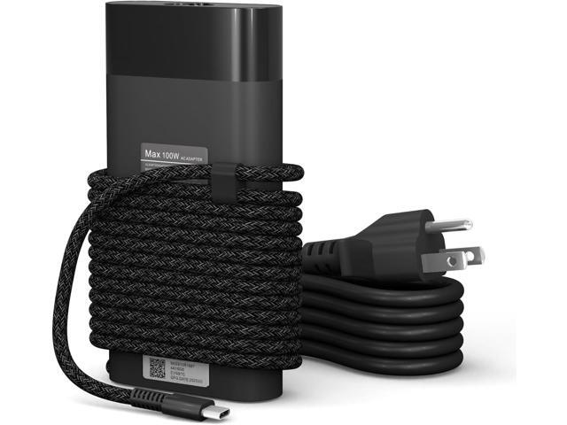 100W USB C Laptop Charger for HP Pavilion Plus 14 14-ew1010nr Spectre Fold 17 x360 16-aa0047nr ZBook Firefly 14 16 G11 Envy 17-cw1087nr TPN-LA31.