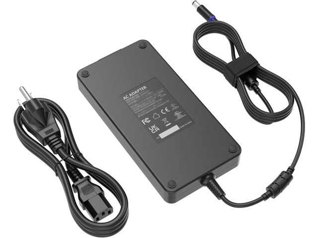 10FT 240W Charger Fit for Dell Precision 7780 7680 7770 7760 7670 7560 Power Supply, for Alienware M17 R2 R5 AMD M15 R2 R3 R4 R5 R6 R7 X15-R1-R2 15...