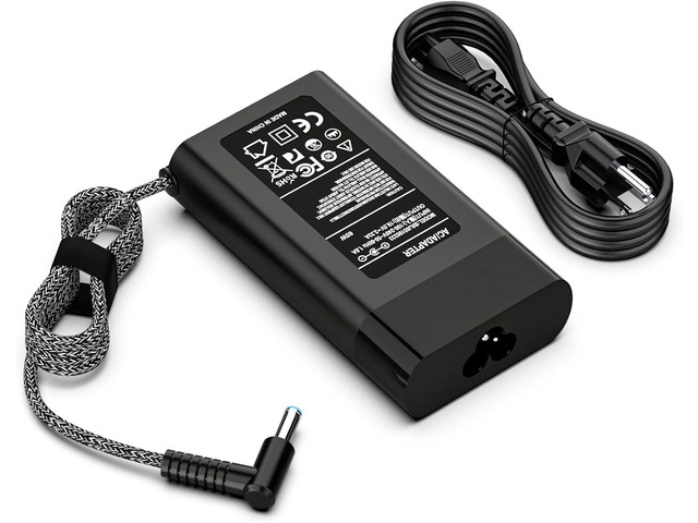 65W Charger Compatible with HP 17 Laptop; 17-by, 17-bs, HP 17-ak, 17-ar, 17-ca, 17-cp, 17-cn, 17-x0, 17-x1: 17-ak013dx, 17-by1053dx, 17-by0021dx,...