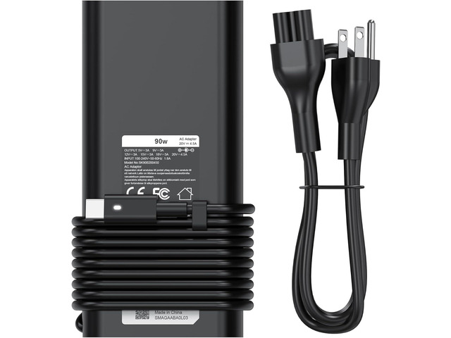 BULL-TECH 90W USB C Charger Compatible with dell Laptop