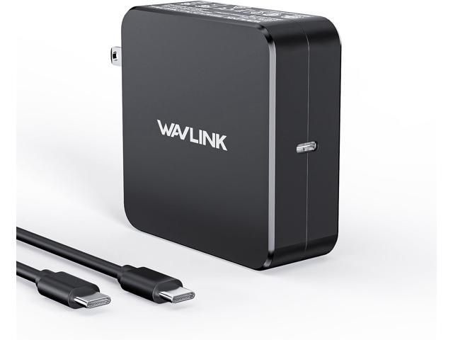 WAVLINK 118W GaN Charger, Ultra-Fast PD3.0 USB C Charger with GaN Tech, One-Port Wall Charger Power Adapter for Laptops, iPhone, Android (with...