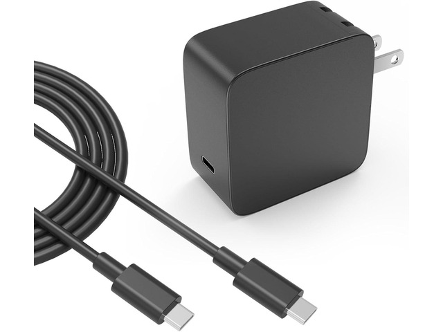65W 45W GaN USB C Charger for Asus Zenbook 15 14 13 S13 S Flip 3 Deluxe Duo 14 Chromebook VivoBook ThinkPad X1 Z13 X13 L14 E14 P14s ThinkBook 13s...