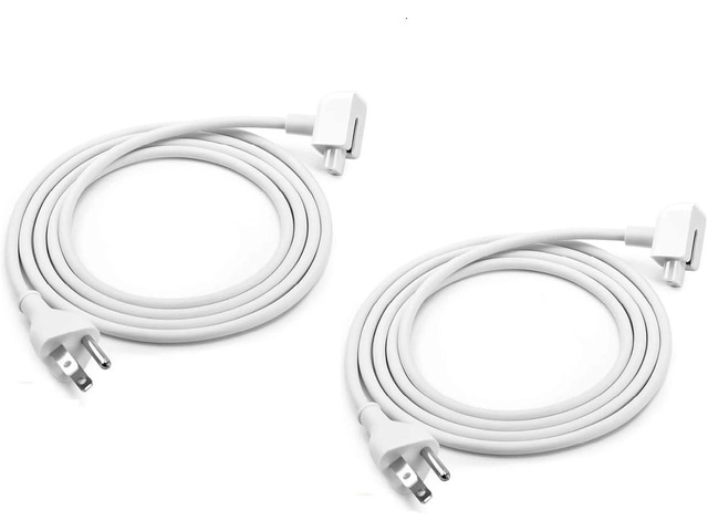 2 Pack of New Replacement Power Adapter Extension Cord Compatible for iBook MacBook Pro MacBook Power Adapters 45W, 60W, 61W, 85W and 87W