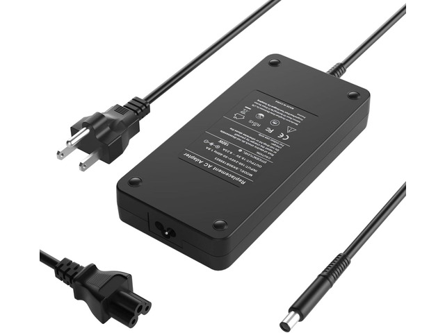 180W Charger Compatible with Dell Dock WD19 WD19S WD19TBS WD19TB WD15 SD25 WD22TB4 D6000 TB15 TB16 TB18DC K16A K17A001 SD25TB4 Universal Docking...