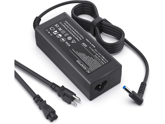 LJO-EEIH 65W Charger Compatible with HP Laptop 17 17-ak, 17-by, 17-ca, 17-cn, 17-ar, 17-bs: 17-ak013dx, 17-by1053dx, 17-by0021dx, 17-by0088cl,...