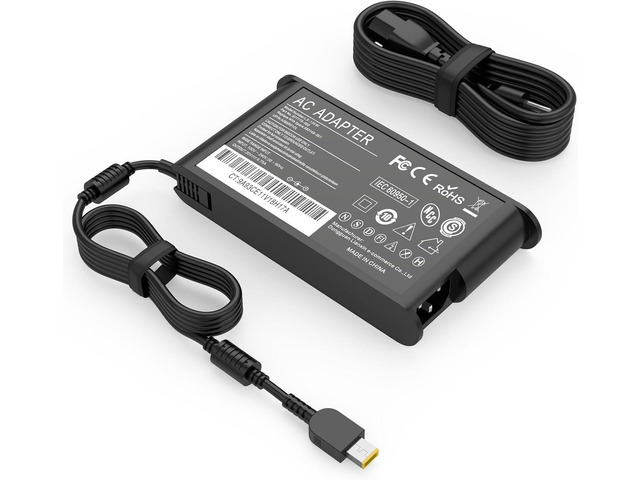 GKLSPL Slim 135W Charger Compatible with Lenovo Yoga Slim 7 Pro C940 Y70 Y50 Y40 Ideapad Gaming 3 Y700 700 L340 3-15 ThinkPad P1 T15p P16v Yoga 9i...