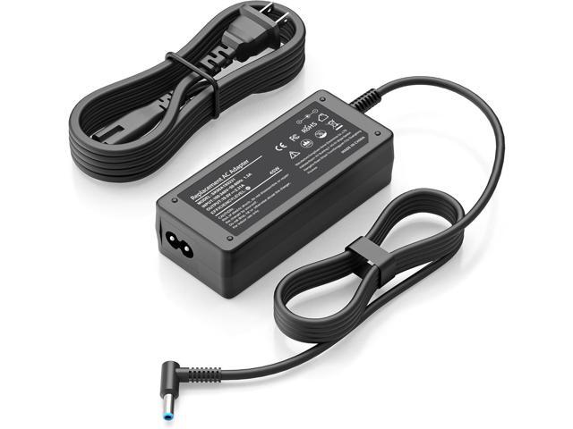 45W Laptop Charger Compatible with HP Pavilion x360 13 15 11, Zbook G5 15 15u G3 14u G4, Notebook 15, Stream 11 14 13 AC Smart Blue Tip Power.