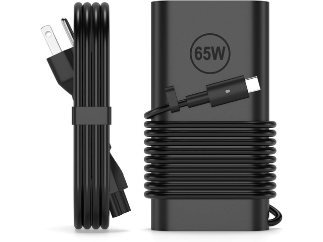 GKLSPL 65W USB C Laptop Charger for Dell Pro 14 16 Plus/13 Plus/Premium/Rugged Series,Compatible with 14 Plus 16 Plus 2-in-1 DB14250 DB16250, Pro...