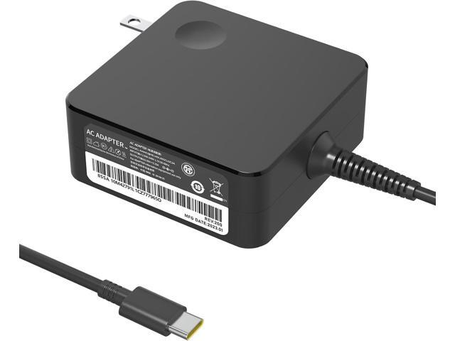 65w USB C Type C Ac Charger fit for Lenovo ThinkPad X1 T14 T14s T15 T16 T480 T490 T570 T580 Yoga C930 C940 C740 Chromebook C330 S330 100e 300e 500e...
