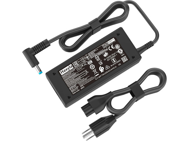 45W Charger HSTNN-DA40 Compatible with HP Pavilion Notebook 15 15-f233wm 15-f272wm TPN-LA15 TPN-C125 L25296-004 L25296-002 L25296-001 HSTNN-LA40...