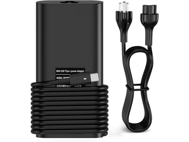 90W USB C AC Laptop Charger Compatible with Dell Latitude 5480 5490 5580 7490 7480 7390 XPS 13 9380 9370 9365 9360 XPS 15 9560 LA90PM170 TDK33...