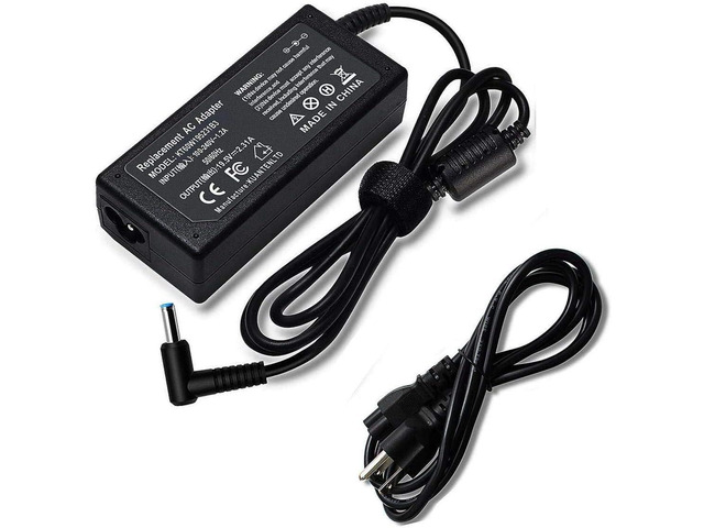 65W 45W AC Charger Fit for HP 17-cn4010nr, 17t-cn200, 17-cn4047nr, 17-cp3047nr, 17t-cn300, 17t-cn400, 17z-cp200, 17z-cp300 Laptop Power Supply Cord...
